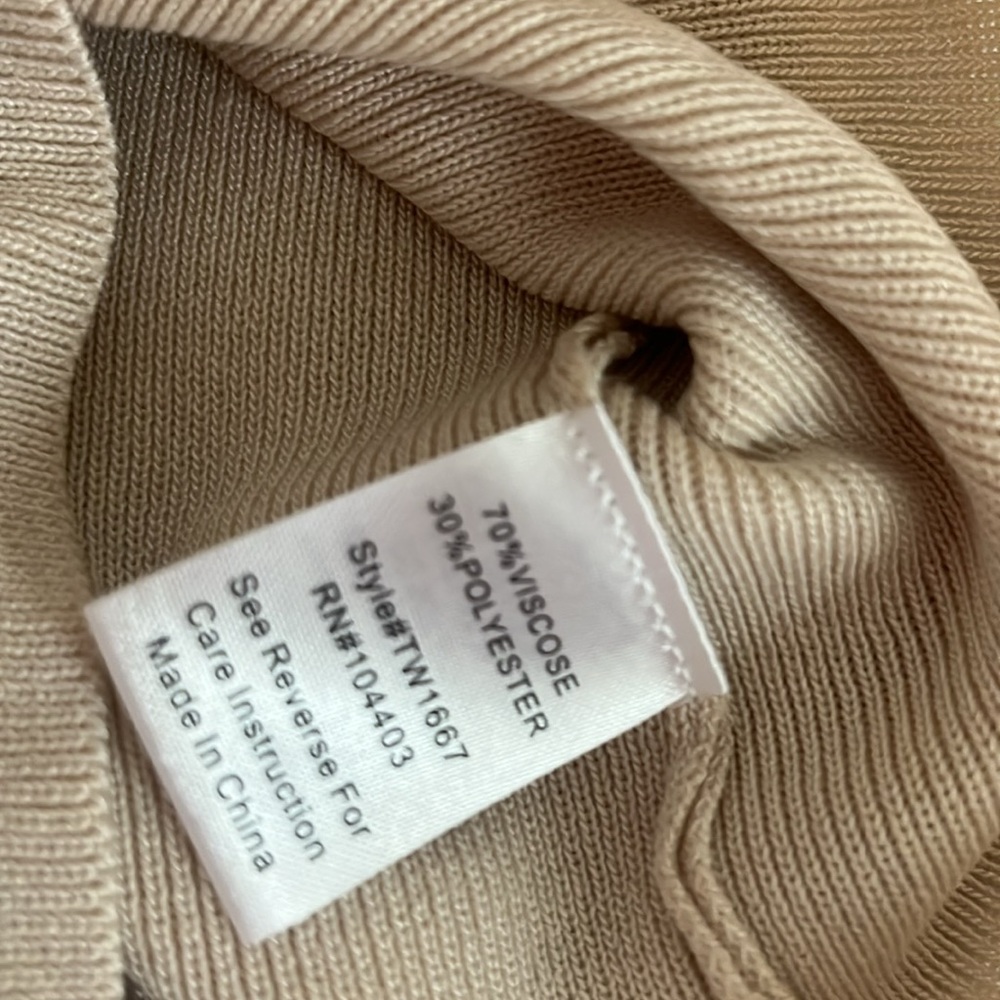 Tan top - Picture 6 of 6